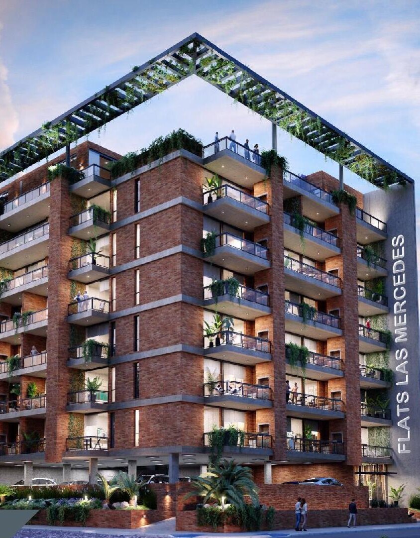 Flats Las Mercedes — חזית