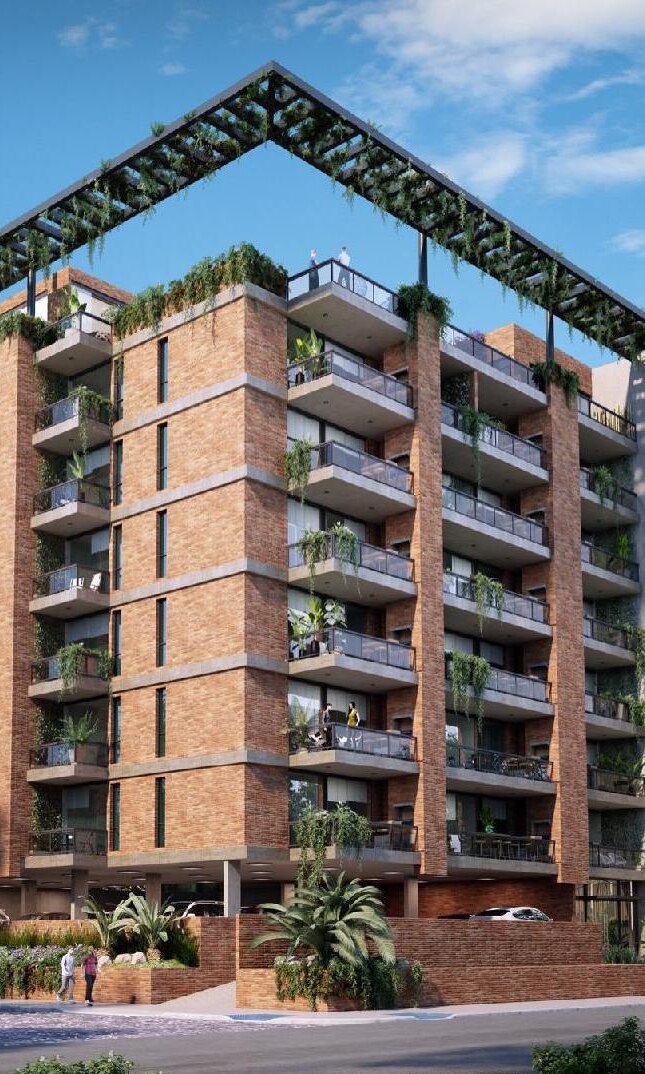 Flats Las Mercedes — חזית