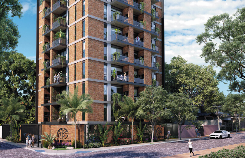 Villa Morra Flats — חזית
